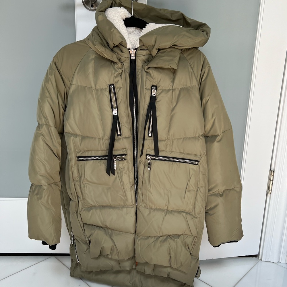Orolay down coat - bump friendly